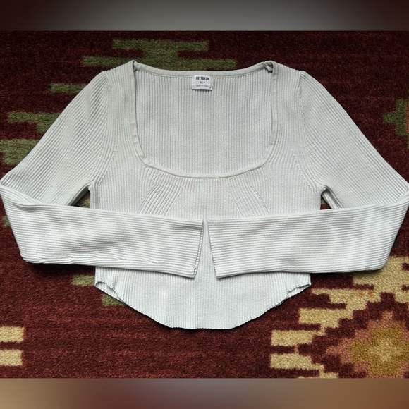 Cotton On Knit Crop Top - Picture 1 of 3